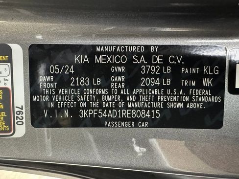 Used 2024 Kia Forte GT-Line w/ GT-Line Premium Package image 30