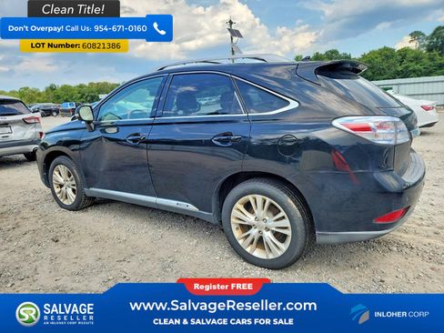 Used 2012 Lexus RX 450h AWD w/ Premium Pkg image 3