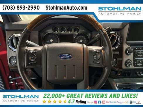 Used 2015 Ford F350 Platinum w/ Platinum Package image 17
