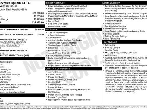 Used 2023 Chevrolet Equinox LT AWD/4WD image 16