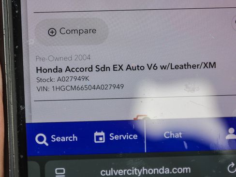 Used 2004 Honda Accord EX image 3