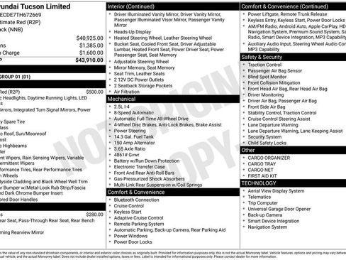 New 2026 Hyundai Tucson Limited image 5