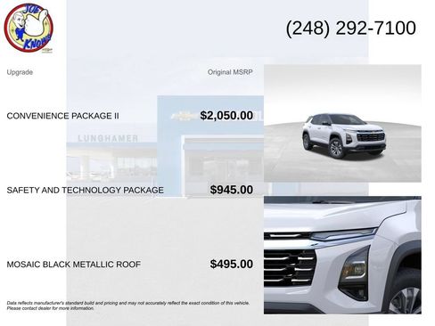 New 2026 Chevrolet Equinox LT w/ Convenience Package II AWD/4WD image 5