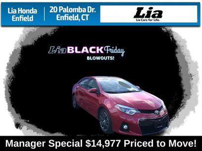 Used 2016 Toyota Corolla S Premium