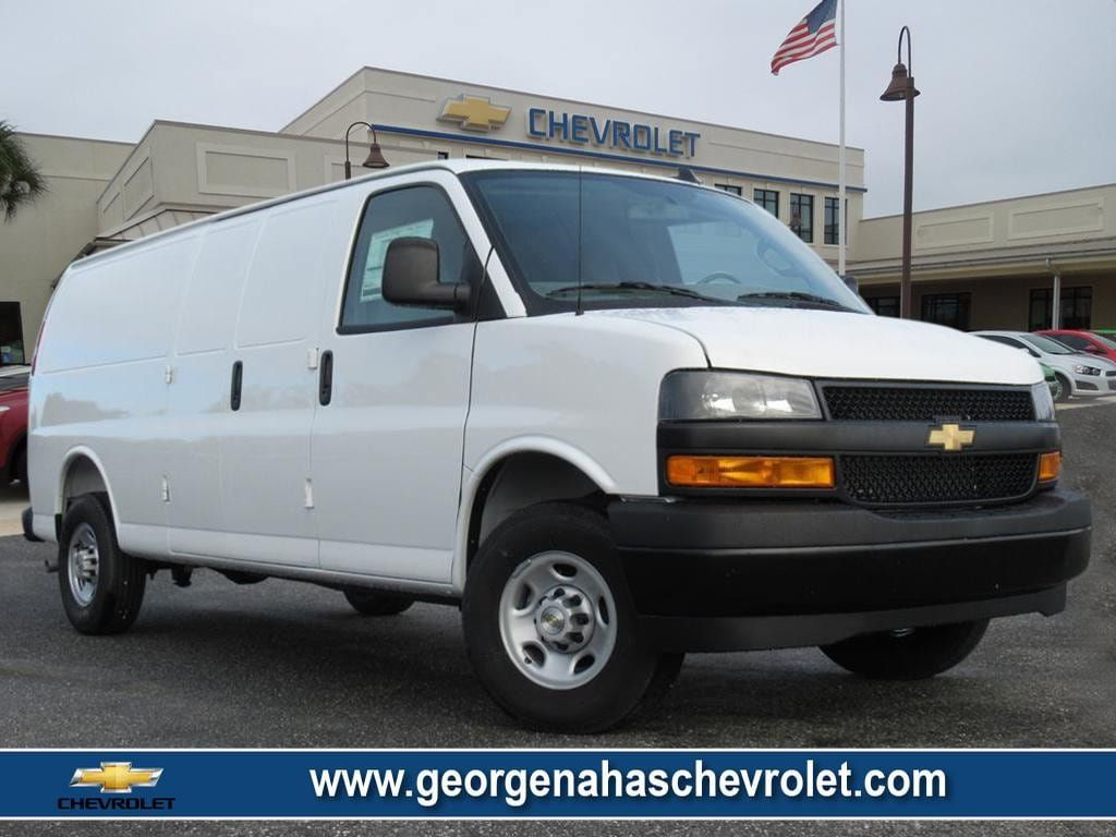 New 2025 Chevrolet Express 3500 Extended w/ Driver Convenience Package RWD image 1