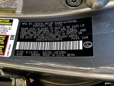 New 2025 Lexus ES 350 image 22