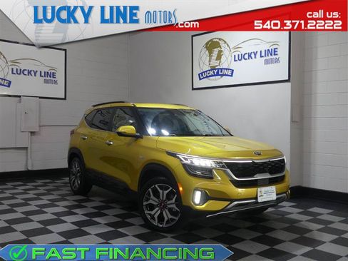 Used 2021 Kia Seltos SX w/ SX Sunroof Package AWD/4WD image 1