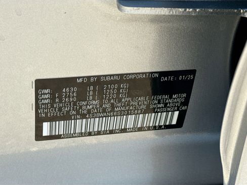 Certified 2025 Subaru Legacy Limited image 45