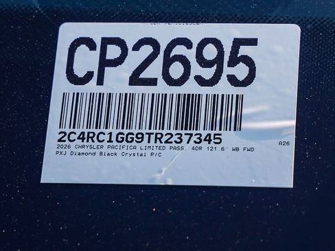 New 2026 Chrysler Pacifica Limited w/ S Appearance Package FWD image 34