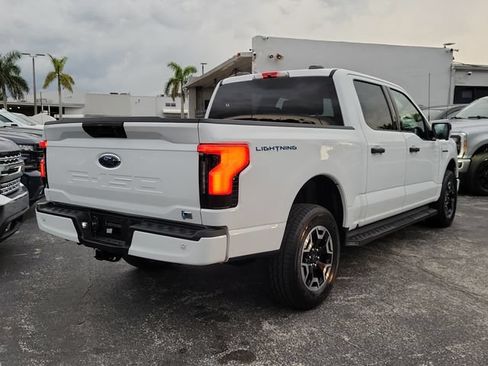 Used 2023 Ford F150 Lightning XLT w/ Tow Technology Package AWD/4WD image 3