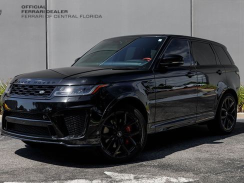 Used 2022 Land Rover Range Rover Sport SVR AWD/4WD image 1
