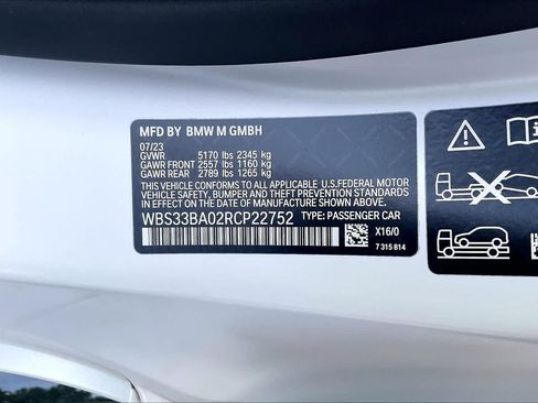 Used 2024 BMW M4 xDrive Competition w/ Executive Package AWD/4WD image 36