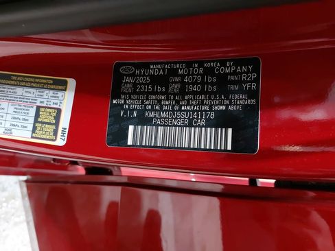 Certified 2025 Hyundai Elantra Hybrid FWD image 37