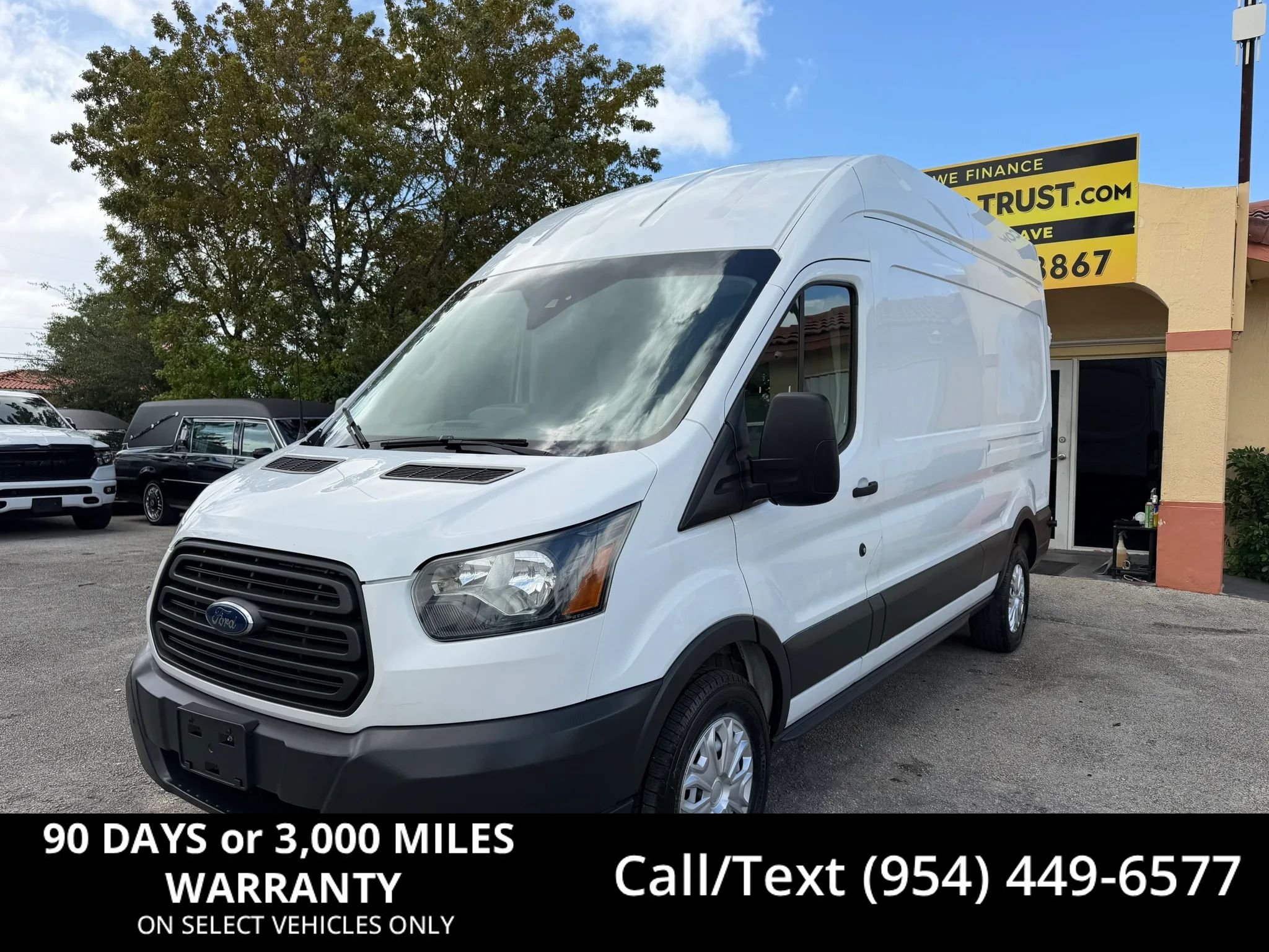 Used 2017 Ford Transit 250 148 High Roof w/ Interior Upgrade Package RWD image 1