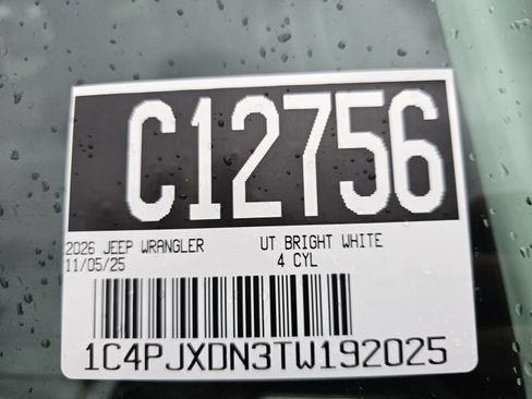 New 2026 Jeep Wrangler Sport S image 10