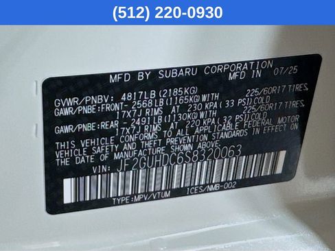 Used 2025 Subaru Crosstrek 2.0i Premium image 41