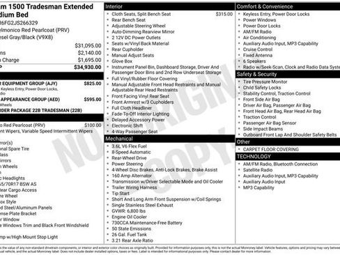 Used 2018 RAM 1500 Tradesman w/ Popular Equipment Group RWD image 8