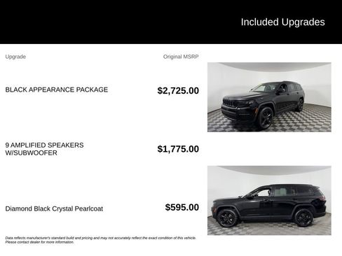 Used 2023 Jeep Grand Cherokee L Limited w/ Black Appearance Package AWD/4WD image 6