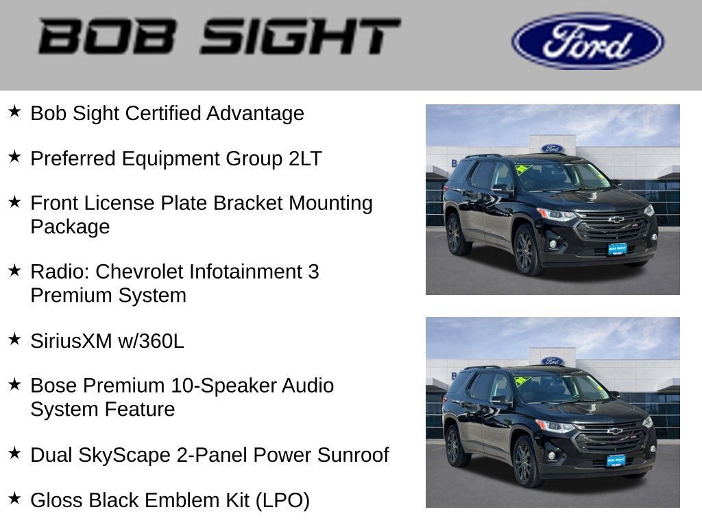 Used 2021 Chevrolet Traverse RS AWD/4WD image 3