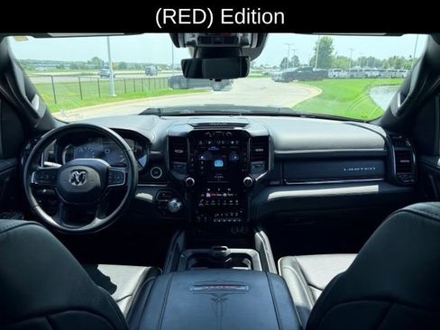 Used 2023 RAM 1500 Limited w/ (RED) Edition AWD/4WD image 7