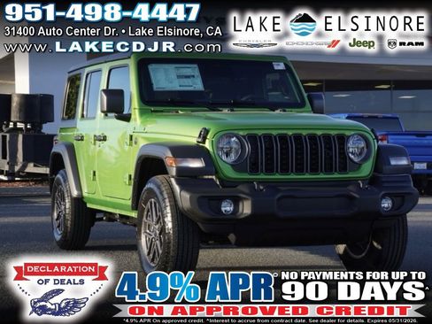 New 2026 Jeep Wrangler Unlimited Sport AWD/4WD image 1