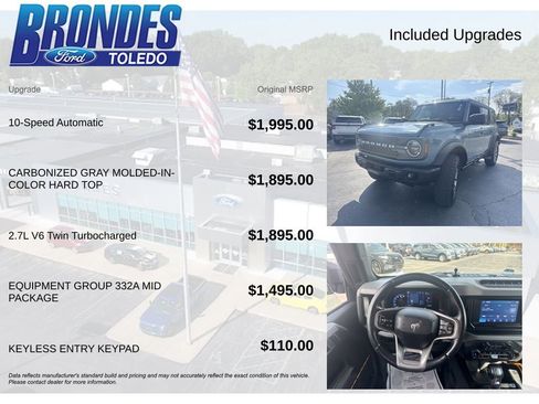 Used 2023 Ford Bronco Badlands AWD/4WD image 6