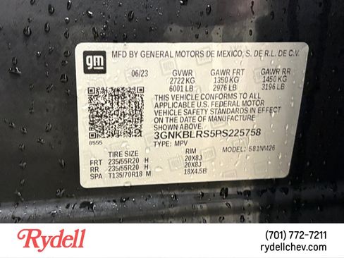 Used 2023 Chevrolet Blazer Premier w/ LPO, Black Sport Package image 22