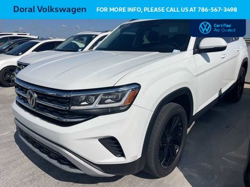 Used 2022 Volkswagen Atlas SE w/ Panoramic Sunroof Package image 1