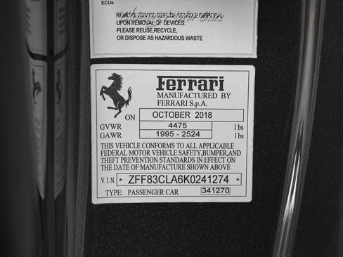 Used 2019 Ferrari 812 Superfast image 55