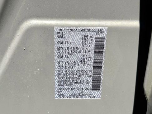 Certified 2024 Nissan Murano Platinum w/ Cargo Package image 20