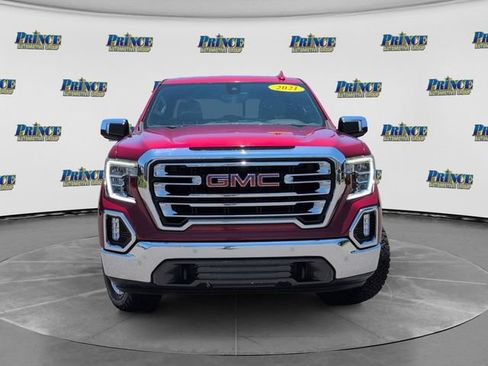 Used 2021 GMC Sierra 1500 SLT w/ SLT Premium Plus Package AWD/4WD image 14