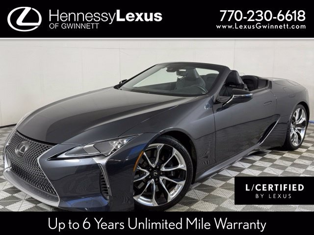 Used 2021 Lexus LC 500 Convertible w/ Touring Package RWD image 1