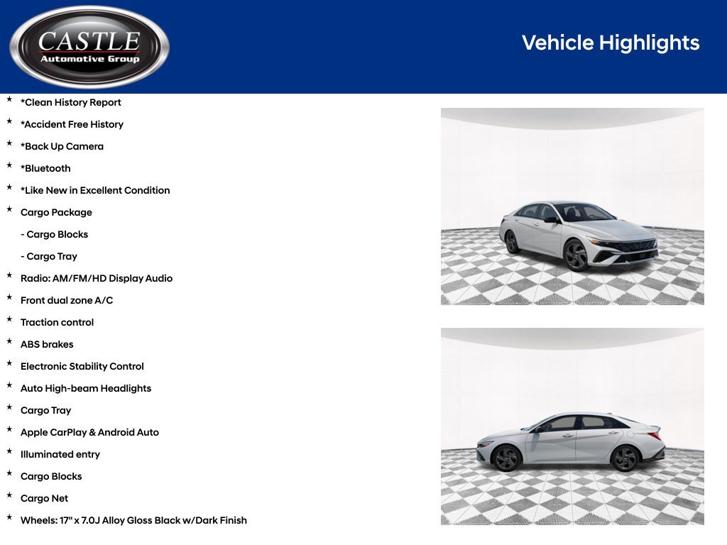 Used 2026 Hyundai Elantra Sport w/ Cargo Package FWD image 4