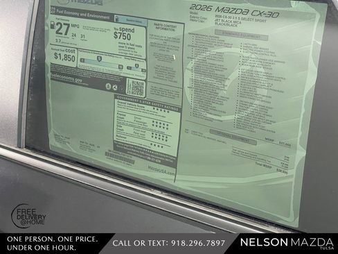 New 2026 MAZDA CX-30 AWD 2.5 S w/ Select Sport Pkg image 17