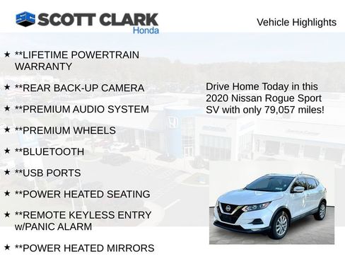Used 2020 Nissan Rogue Sport SV w/ Technology Package AWD/4WD image 12