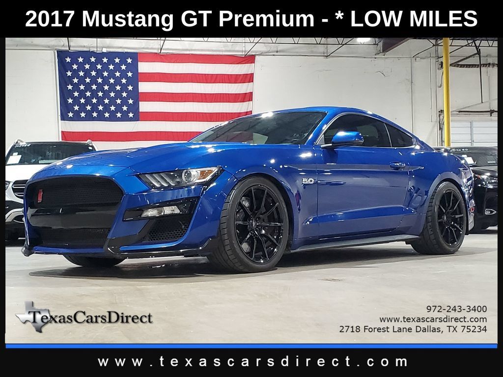 Used 2017 Ford Mustang GT Premium w/ GT Performance Package RWD 360° Tour