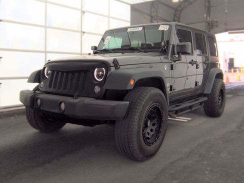 Used 2017 Jeep Wrangler Unlimited Sport w/ Connectivity Group AWD/4WD image 1