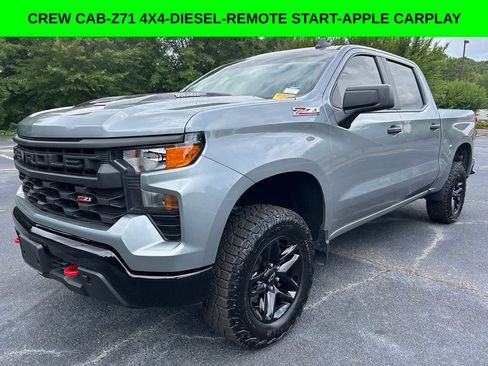 Used 2025 Chevrolet Silverado 1500 Custom Trail Boss AWD/4WD image 1