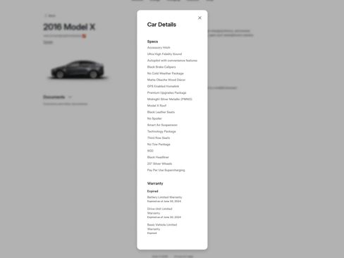 Used 2016 Tesla Model X 90D image 3