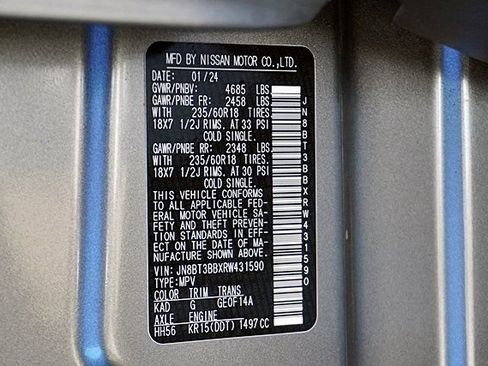 Used 2024 Nissan Rogue SV AWD/4WD image 13