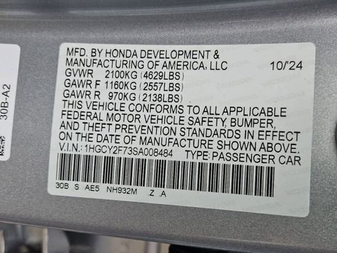 Used 2025 Honda Accord Sport image 53