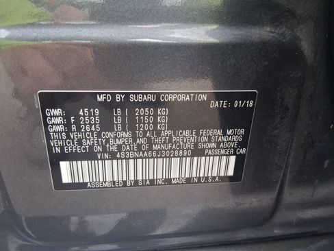 Used 2018 Subaru Legacy 2.5i w/ Popular Package #1 AWD/4WD image 27