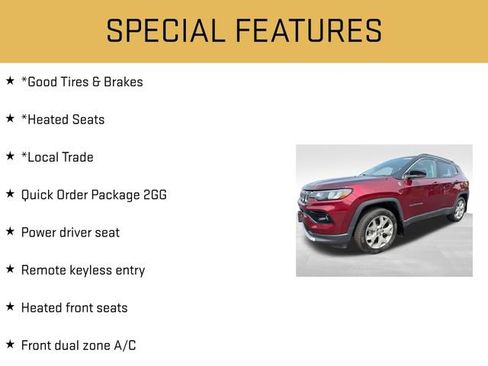Used 2022 Jeep Compass Limited AWD/4WD image 6