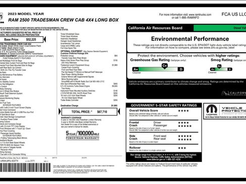 Used 2023 RAM 2500 Tradesman image 4