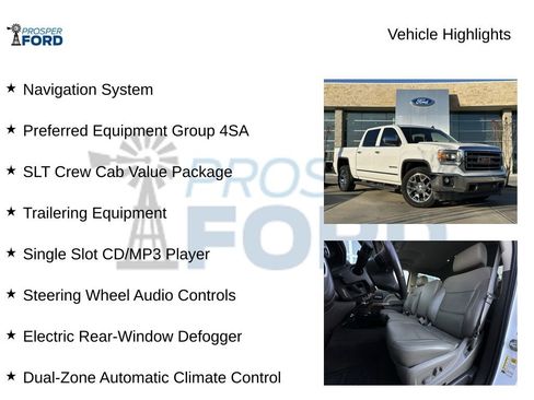 Used 2014 GMC Sierra 1500 SLT w/ SLT Crew Cab Value Package image 5