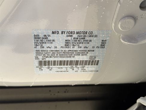 New 2025 Ford Explorer Active image 46