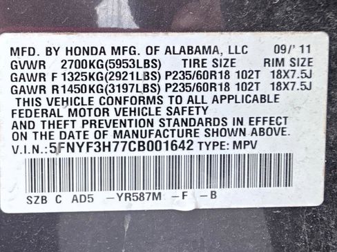 Used 2012 Honda Pilot EX-L image 20