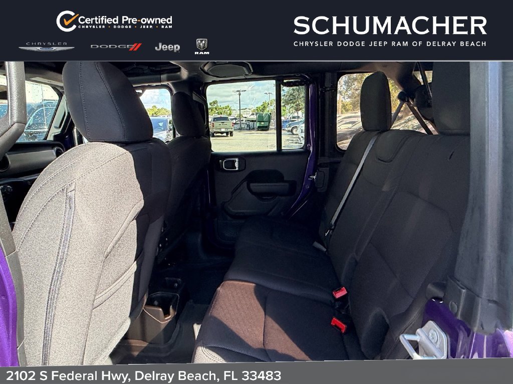Certified 2023 Jeep Wrangler Unlimited Sport AWD/4WD image 14