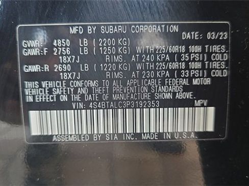 Used 2023 Subaru Outback Onyx Edition image 32