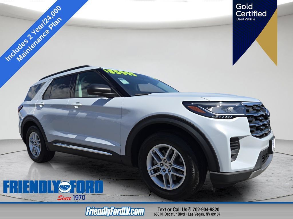 Certified 2025 Ford Explorer Active RWD image 1